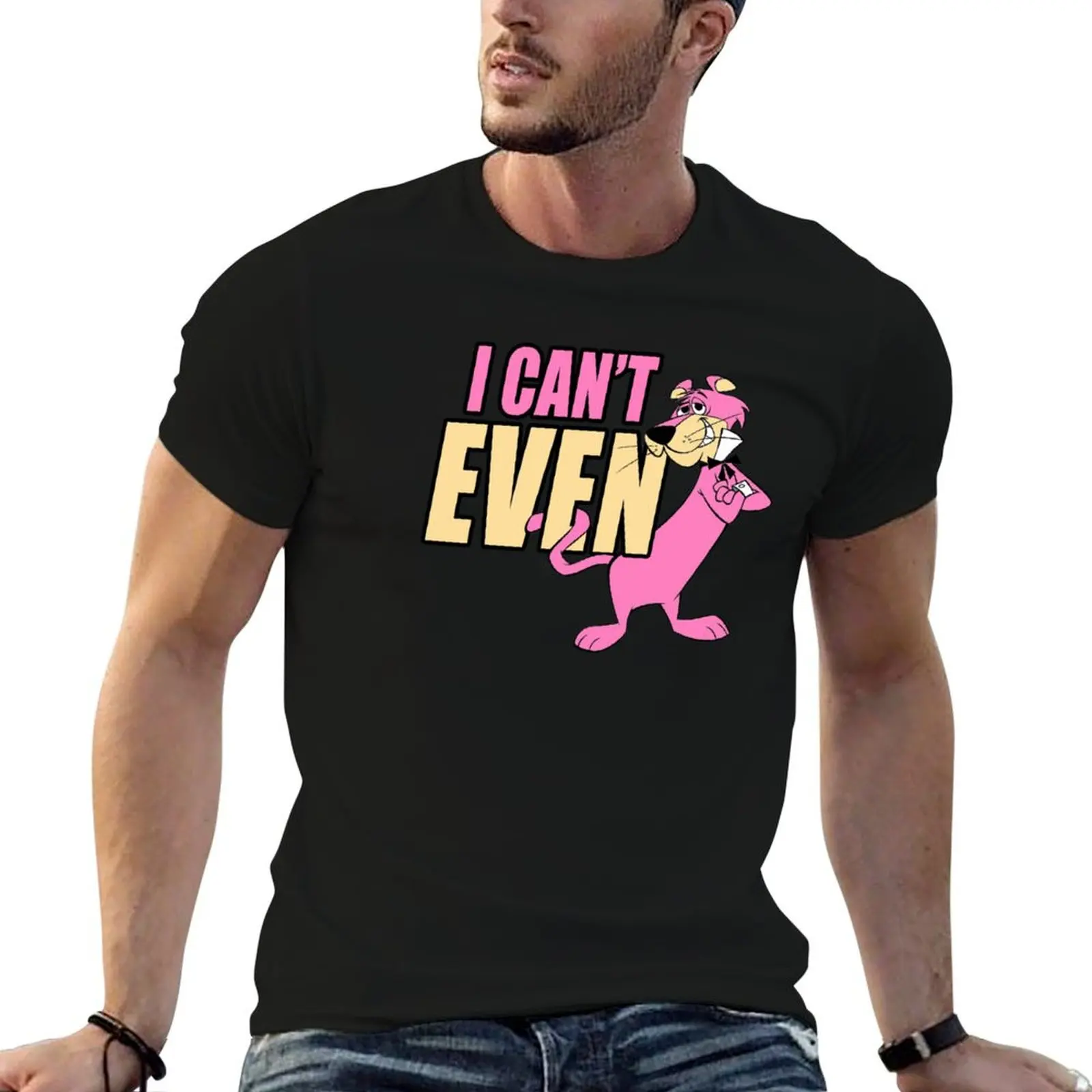 

Snagglepuss Can't Even T-Shirt man tshirt man t shirts high quality luxury brand T-Shirt