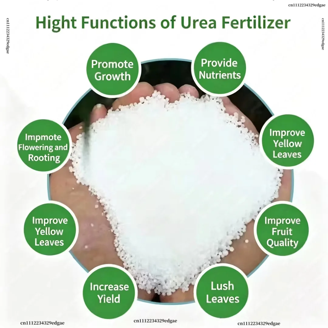 High Quality Urea N46% Fertilizer Agricultural Nitrogen Fertilizer Carbamide Fast Acting Fertilizer High Purity Carbamide
