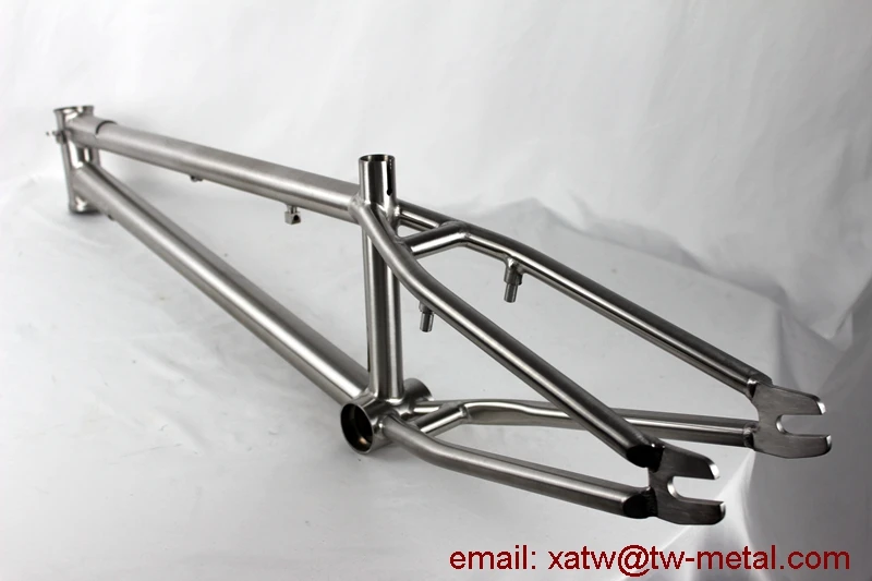 titanium BMX bike frame mid BB shell Ti bike BMX bike frames titanium BMX bicycle frame Mid BB Shell