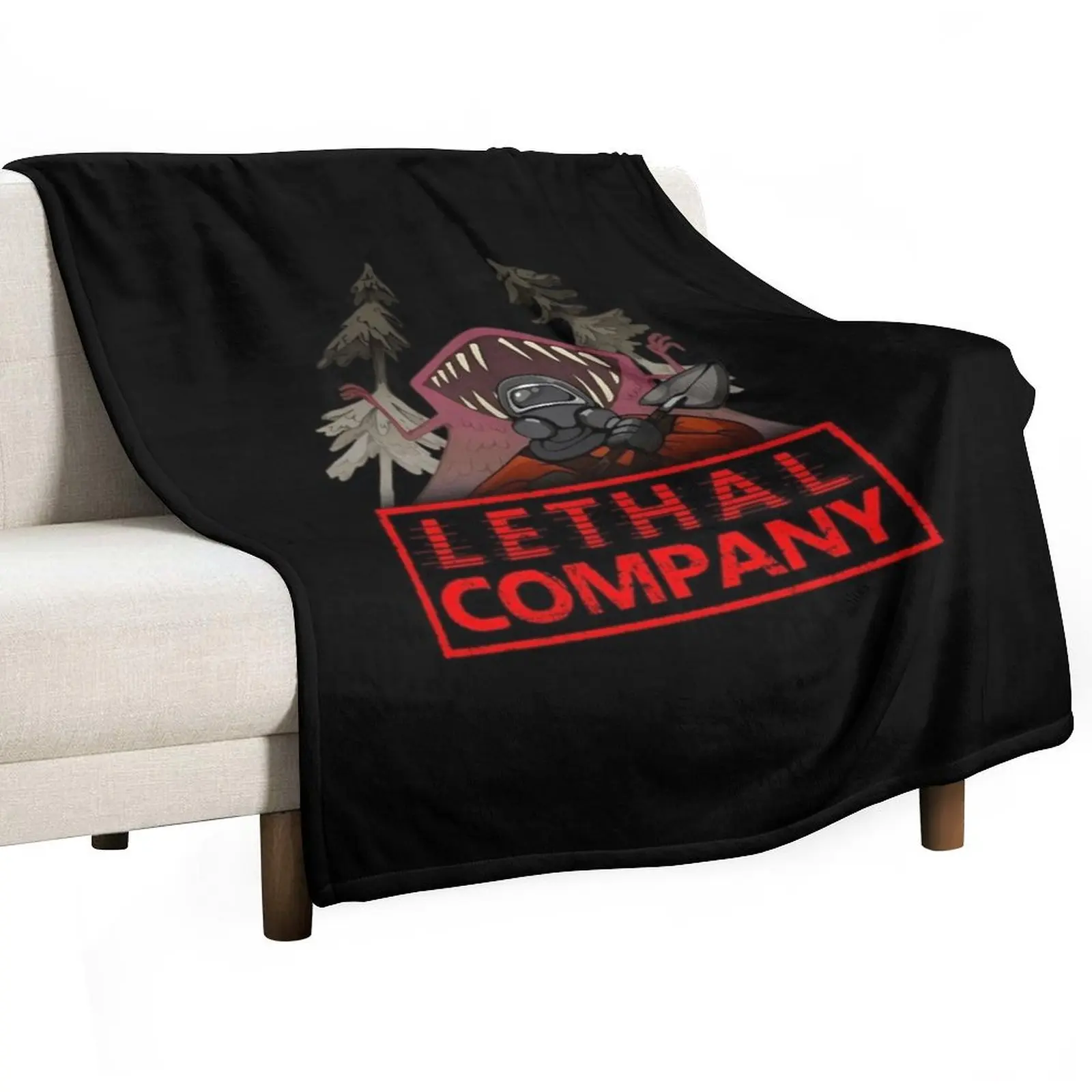 

Lethal Company Throw Blanket Loose Retros Blankets For Baby Tourist Blankets