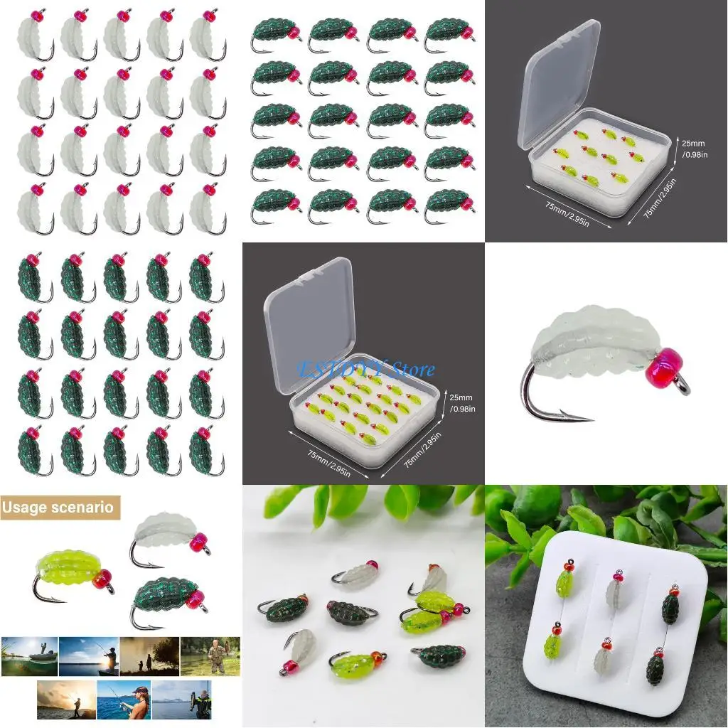 

G6DE Premium Fishing Lures Collection Enhances Texture For Increased Strikes In Freshwaters Saltwater Environment