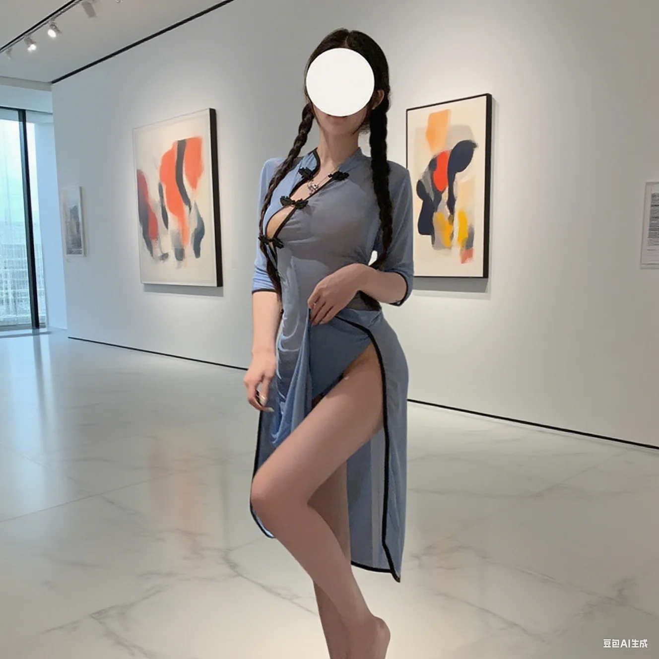 ملابس داخلية مثيرة مثيرة العاطفة الطراز القديم Hanfu موحدة شيونغسام بيجامة كلاسيكية للنساء منظور طويل مجاني بدلة نسائية