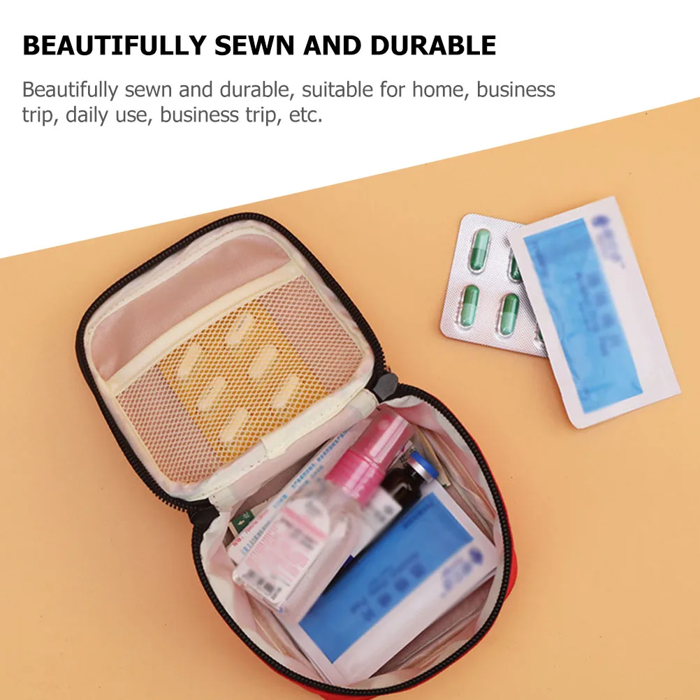 

First Aid Kit Emergency Pouch Travel Medical Bag Large Capacity Lightweight Portable Storage Case for Outdoor Camping
