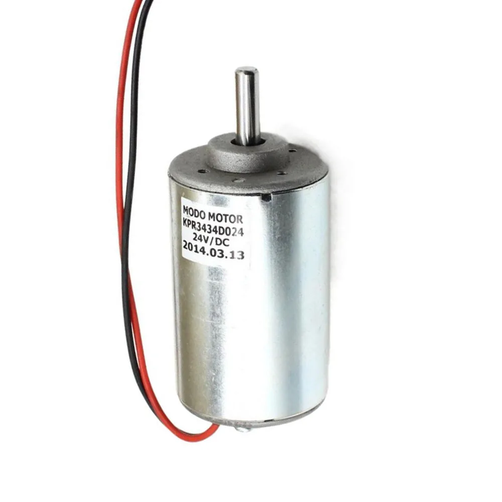 Permanent Magnet DC Motor Double Ball Bearing 3600RPM Permanent Magnet Motor DC24V Speed Adjustable Forward and Reverse DC Motor