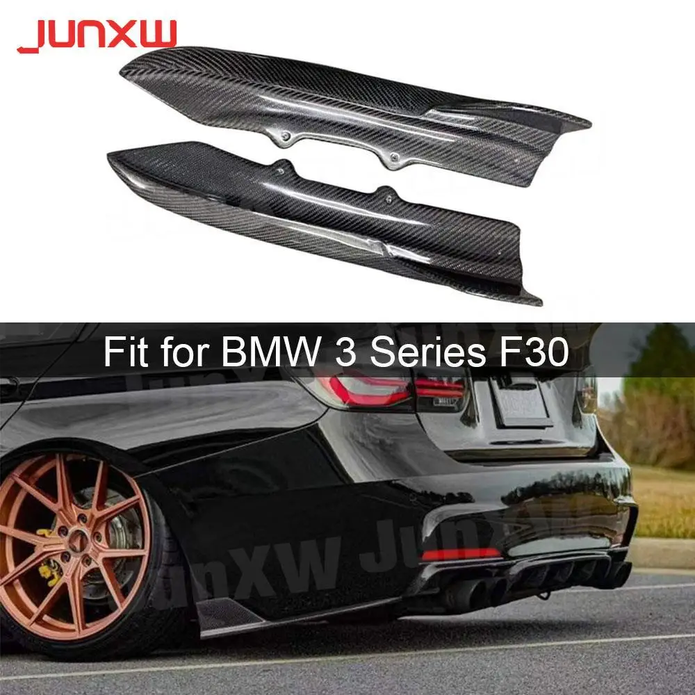 

Carbon Fiber Side Bumper Apron Splitters for BMW 3 Series F30 M Tech Sport 2012-2017 Flaps Winglets Side Wrap Splitters