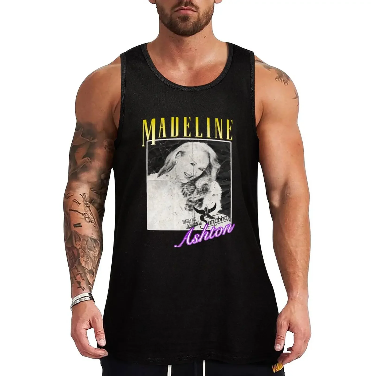 New Madeline Ashton DeathBecomes Her Tank Top anime t-shirts Men's clothing