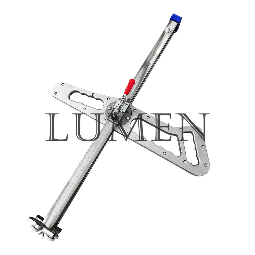 Gypsum board cutting tool, foldable aluminum alloy roller cutting tool specifically for carpentry and decoration