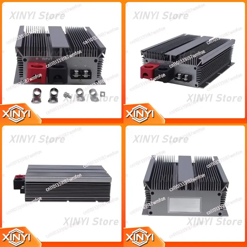40A 1920W Step Up Voltage Converter for 12V to 48V DC DC Boost Converter for Electric Scooter E Bike Power Supply Tool