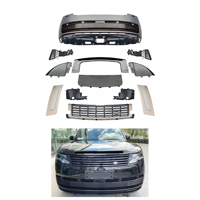 

STLFHigh qualityCar Modification Upgrade SV Front Bumper and Rear Bumper Body Kit for Land Rover Range Rover 2023 Executive Orig