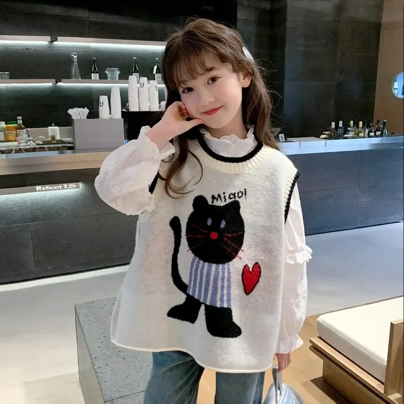 girl's-vest-pullover-cartoon-sweater-knitted-sweater-2026-spring-and-autumn-new-children's-cute-princess-style-vest