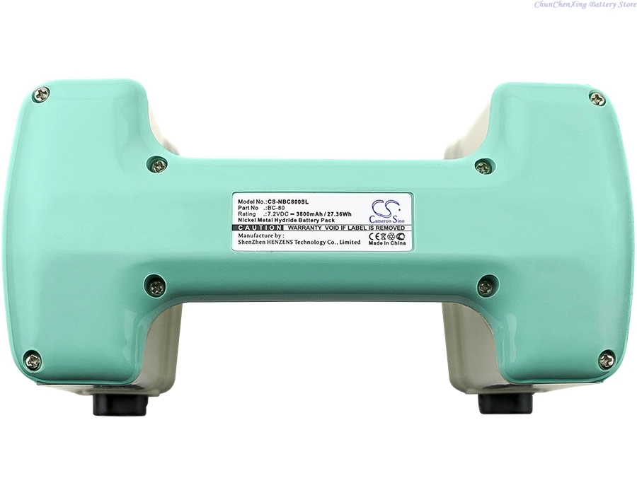 Cameron Sino 7.2V 3800mAh バッテリー BC-80 ニコン NPL-821、DTM-800、DTM-801、DTM-500、DTM-501、DTM-502、DTM-600 +ツール用