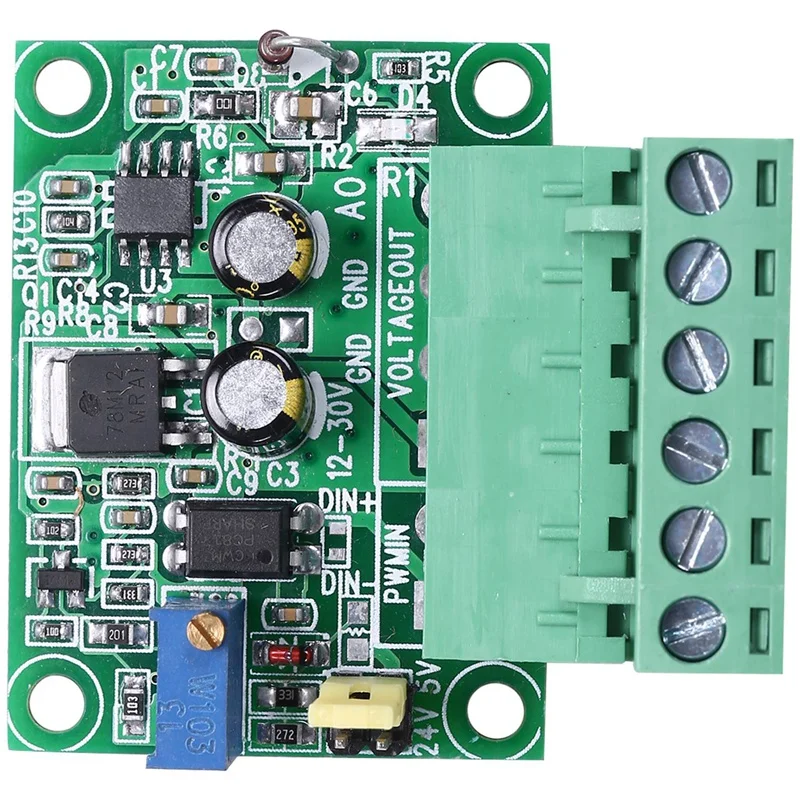 0–5 V/0–10 V bis 0–100 % analoge Eingangsspannung zum PWM-Signalwandlermodul SPS AD