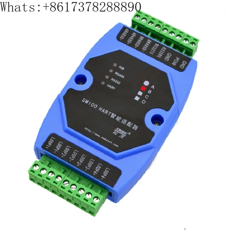 

HART to MODBUS HART protocol converter HART to RS485 to 232 SM100-B