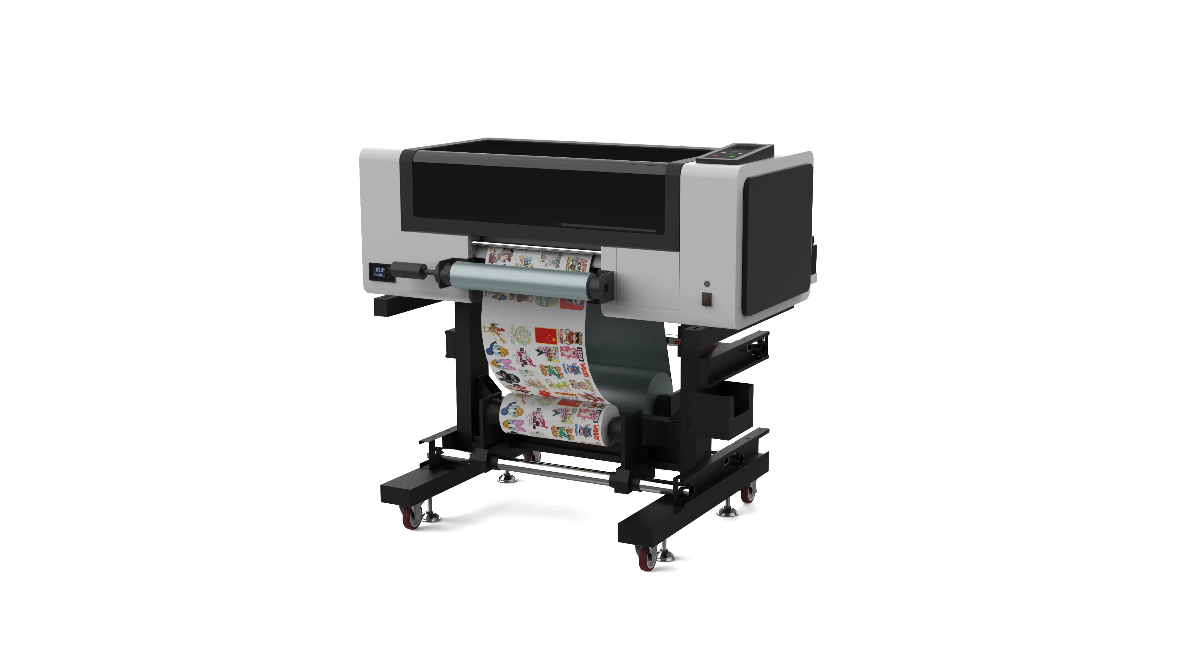 New UV DTF Film Printers with Crystal Sticker And Varnish printing function A3 Printing Machine For Small Business