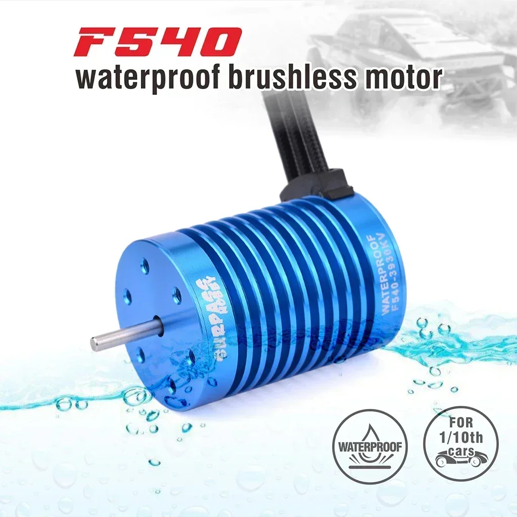 

F540 3000KV 3300KV 3930KV 4370KV Бесщеточный двигатель для 1/10 RC автомобиля Redcat Electric Volcano EPX PRO Blackout XTE