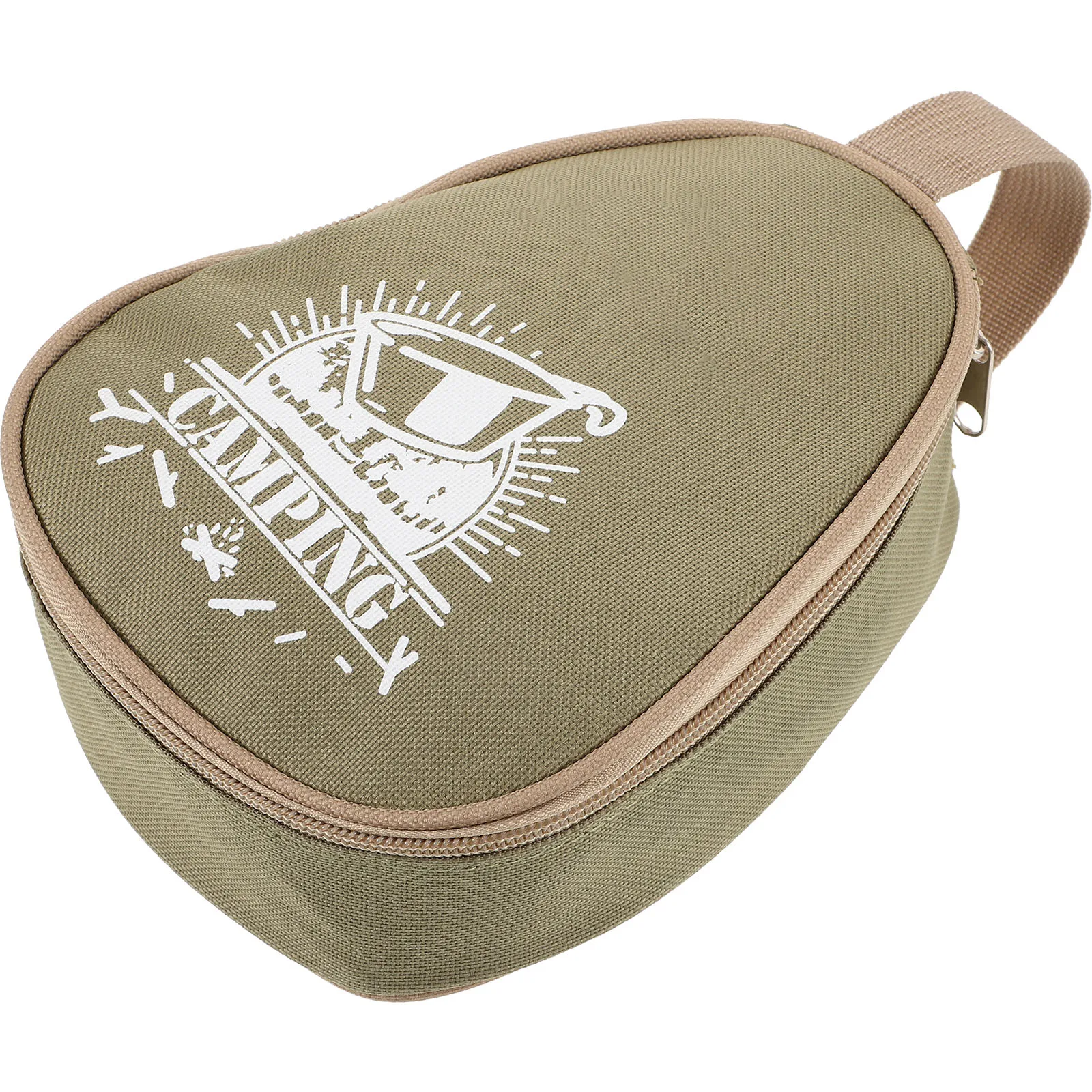 

Lightweight Durable Oxford Cloth Camping Bowl Organizer Hiking Cutlery Bag Portable Bowl Pouch Storage Bag For Outdoor Picnic