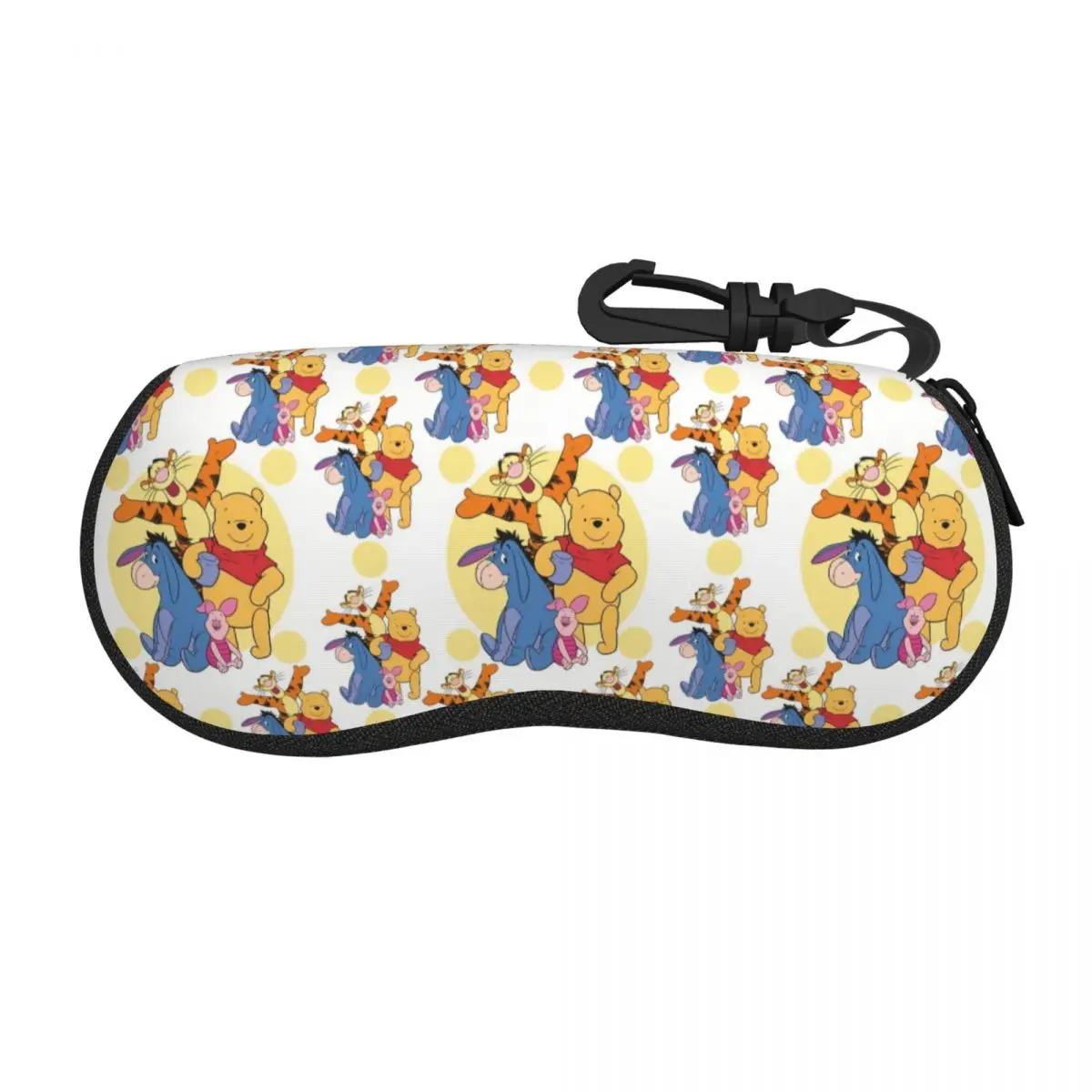 

Many Adventures Of Winnie The Pooh Sunglasses Soft Case Neoprene Zipper Cartoon Shell Eyeglass Case Protective Box For Glasses