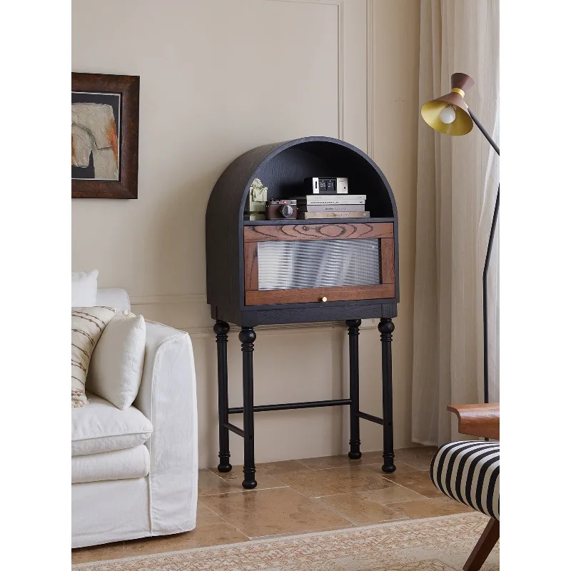 

Solid wood porch cabinet, living room foyer cabinet, home storage, dining side cabinet, high-end decorative cabinet