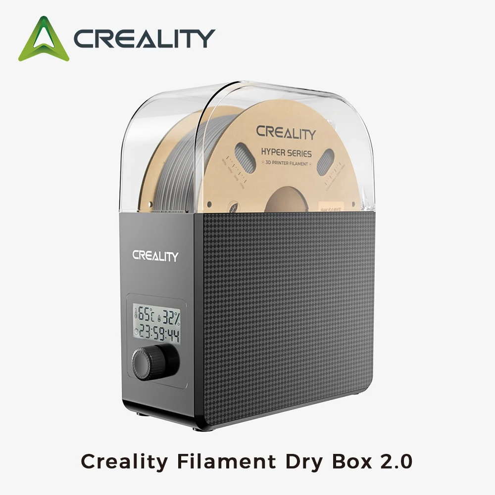 Creality Filament Dryer Box 2.0 Built-in Fan For Hot Air Heating 1.75mm/2.85mm Filaments Dying Box Adjustable Temperature Range