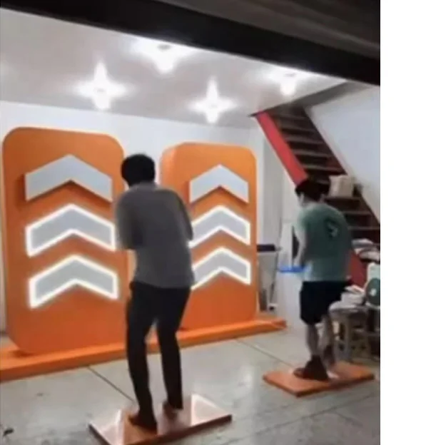Double Step Competition Gradually Lighting up the Lightbox Interactive Games Event Games Carnival Games Event Props