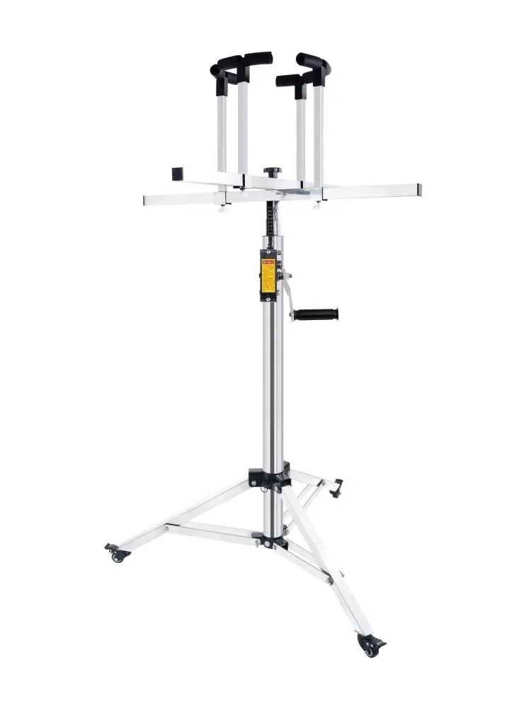 Electric Drive Panel Ceiling Gypsum Board Lifter,2023 Chinese Heavy Duty 11ft 68kg Ceiling Wall Gypsum Drywall Board Panel Lift