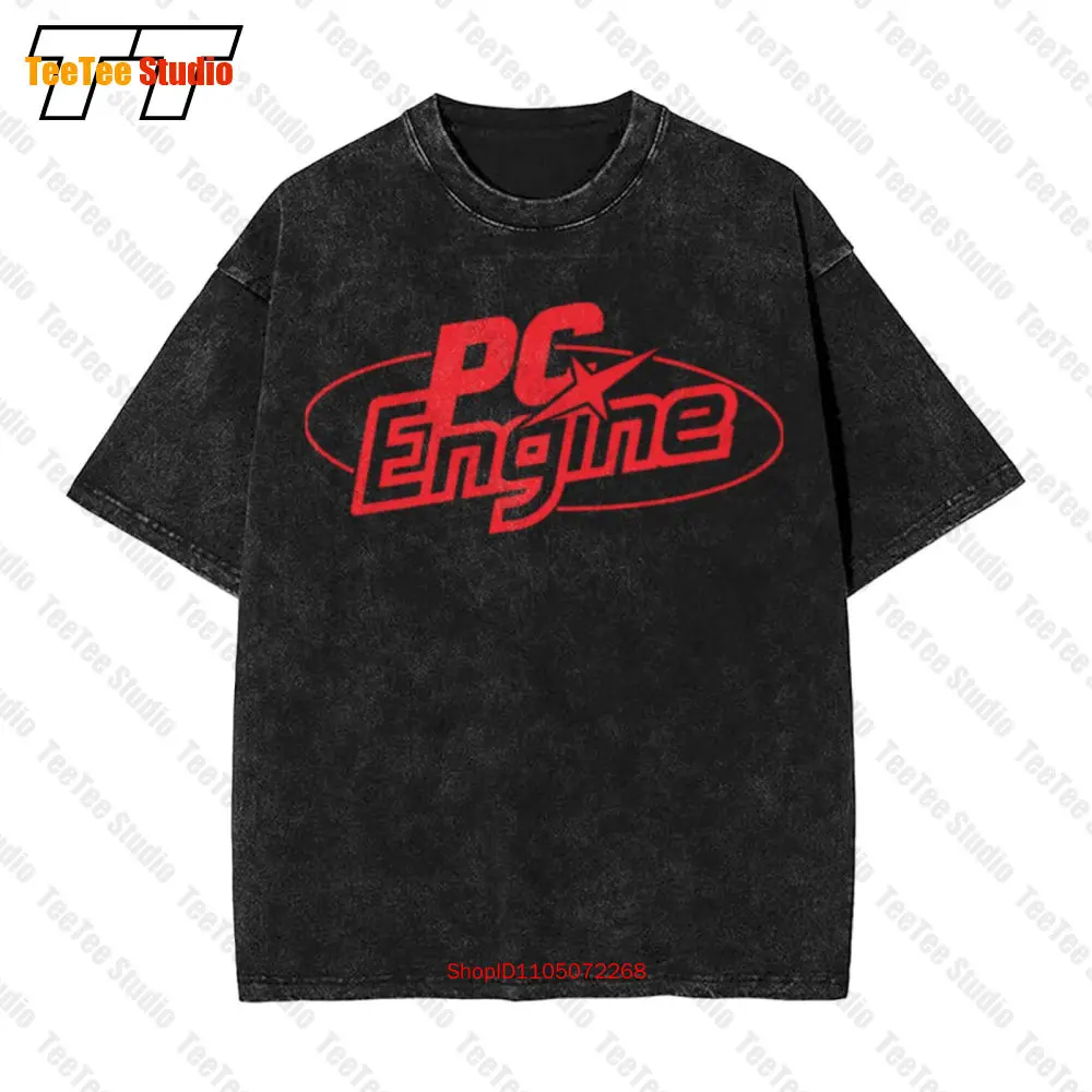 Nec Pc Engine Logo Vintage Oversized T-Shirt Turbografx 16 Retro Video W5TG
