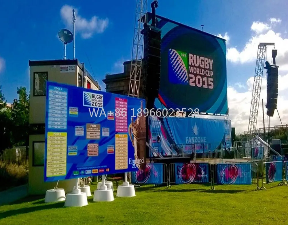 أفضل بيع جودة عالية P3.91 شاشة LED للإيجار الخارجي 3x4 جدار فيديو LED للإيجار #1