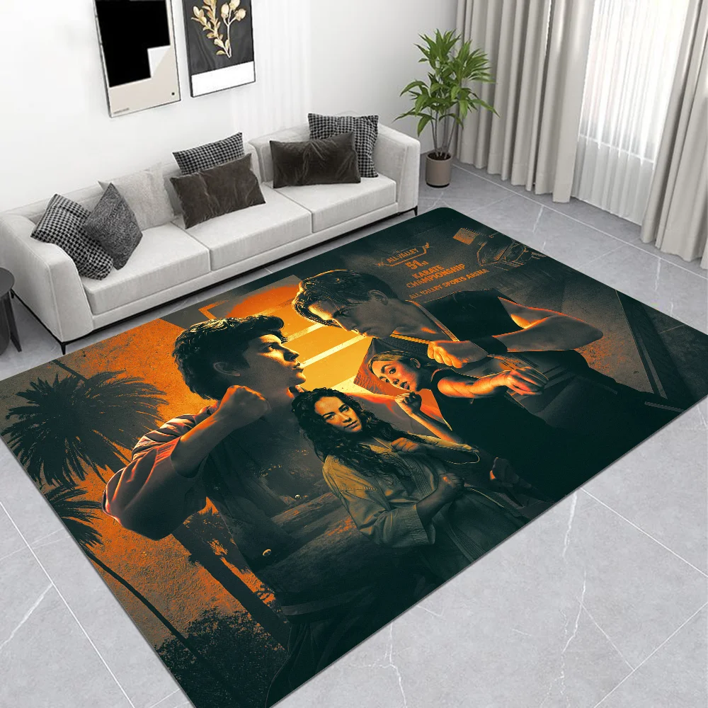 3D Cobra Kai Amanda TV Karate Room Mats Nordic Style Home Doormat Bathroom-Toilet Mats Bedroom Hotel Decor Mat