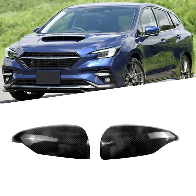 

Real Carbon Fiber Car Side Rearview Mirror Cover For Subaru WRX LEVORG 2022-2023 Rear Mirror Cover Trim Accessories