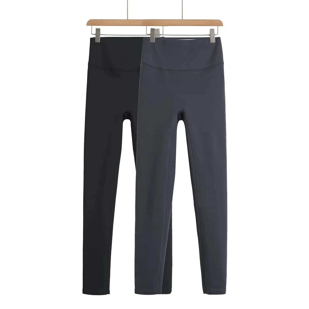 

High Waist Fce Lined Yoga Pants Women's Autumn Winter Warm Tummy Control Butt Lifting arkskin Pants No Visible S