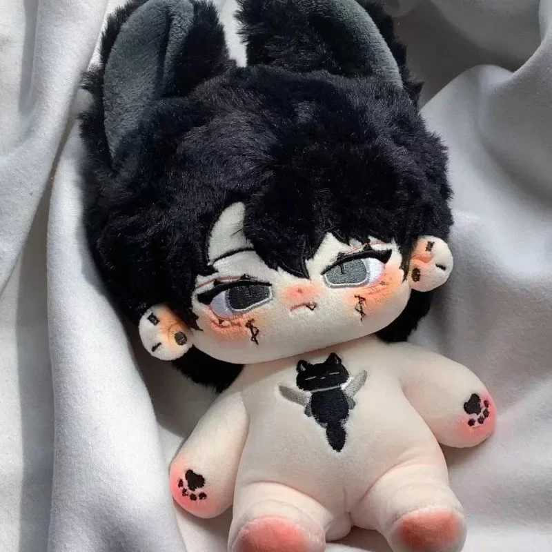 Star Idol Cool Guy Shikigami Devil Akuma Alpha Monster Oni Yu Jin Stuffed Plushie Cotton 20cm Plush Body Toy Gift