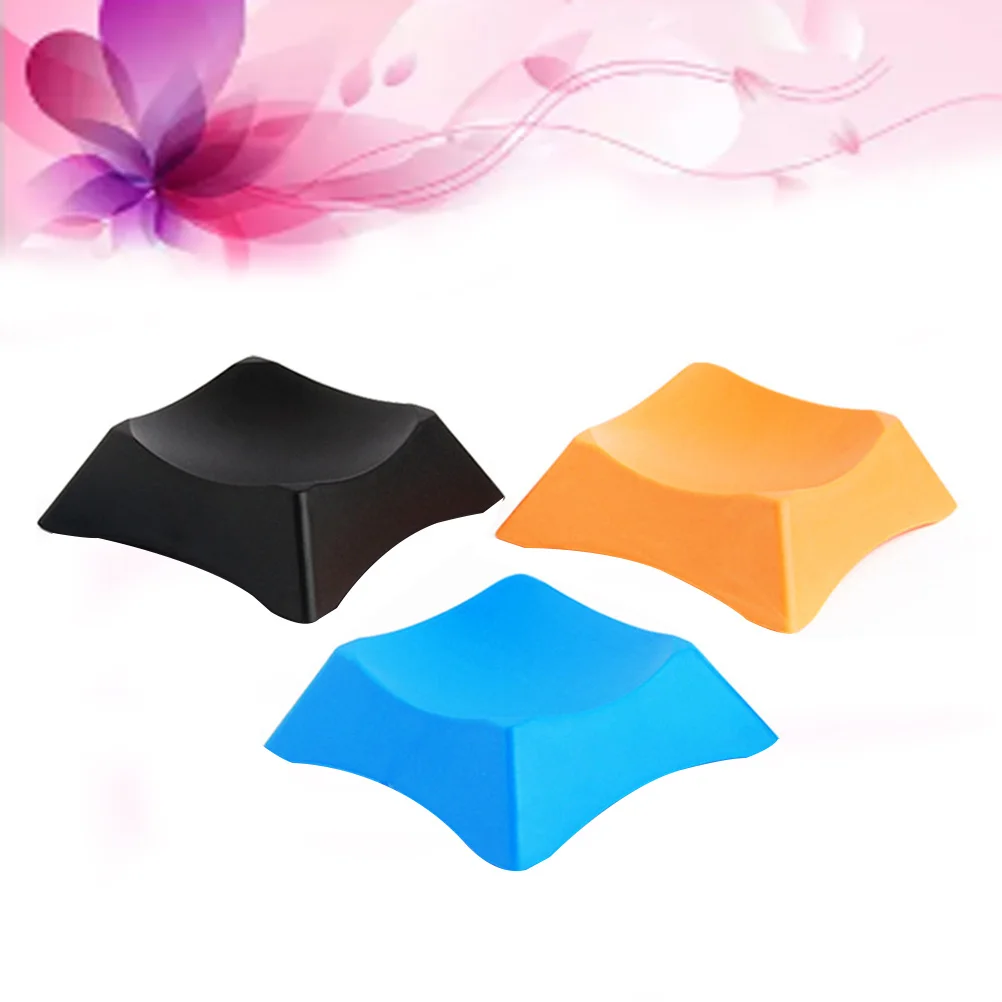 

2Pcs Ball Stand Plastic Base Eco-Friendly Durable Holder Display Puzzle Ball Support for Gift Random Color