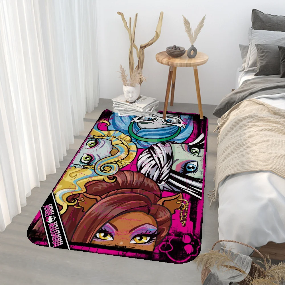 Cartoon MonsterS HighS Door Mat Nordic Style Bedroom Living Room Doormat Home Balcony Anti-Slip Alfombra