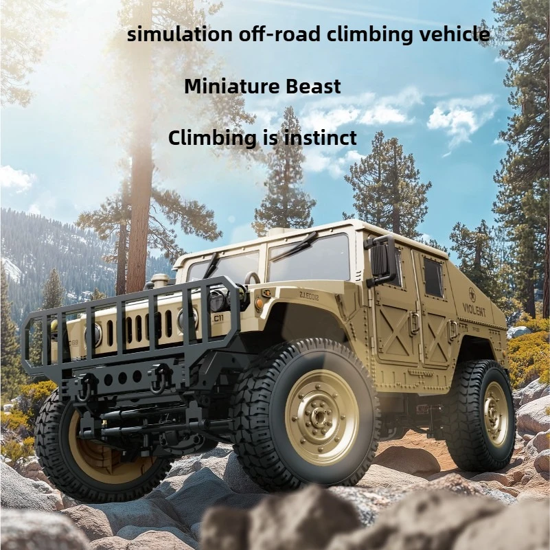JJRC C8835 RCカー シミュレーション 4x4 全地形対応 RCオフロード クライミングカー 電動リモコンカー ライト付きおもちゃギフト