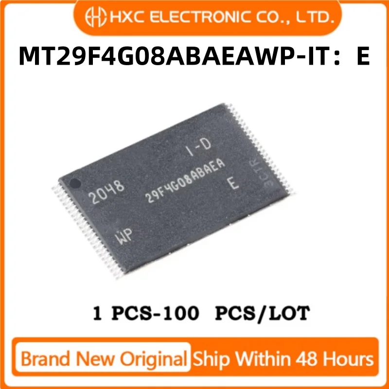 

Free Shipping 1PCS/10PCS/50PCS/100PCS MT29F4G08ABAEAWP-IT:E MT29F4G08ABAEAWP Brand New Original IC CHIP