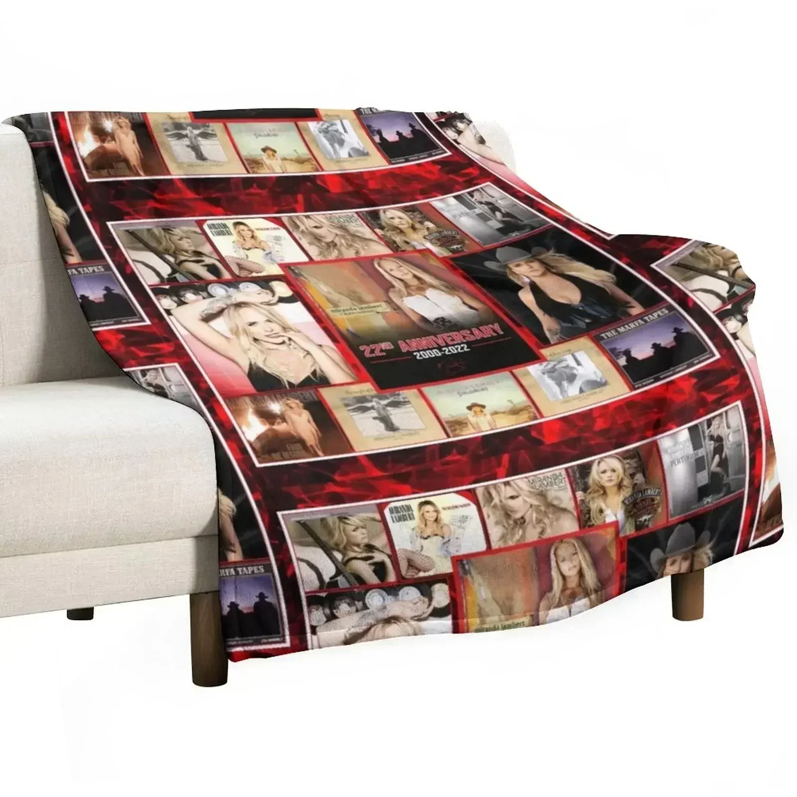 

New Greatest Albums 22nd Anniversary 2000-2022 Throw Blanket Flannels Luxury Throw Blankets