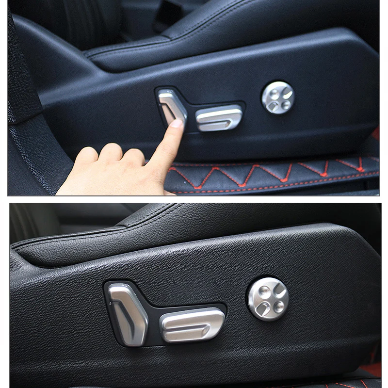 لبيجو 3008 GT 2016 2017 2018 2019 2020 3008GT MK2 الهجين مقعد السيارة ضبط مقبض مفتاح التشغيل غطاء الكسوة الملحقات #4