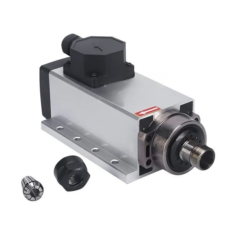 Motor spindle 6KW/18000 rotary cutting machine spindle motor  four-step engraving machine
