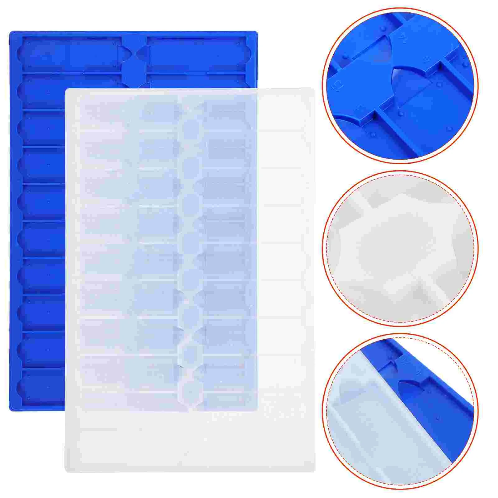 4 Pcs Prepared Slides for Kids Microscope Storage Plate Plates Electronic Tray Plastic Child