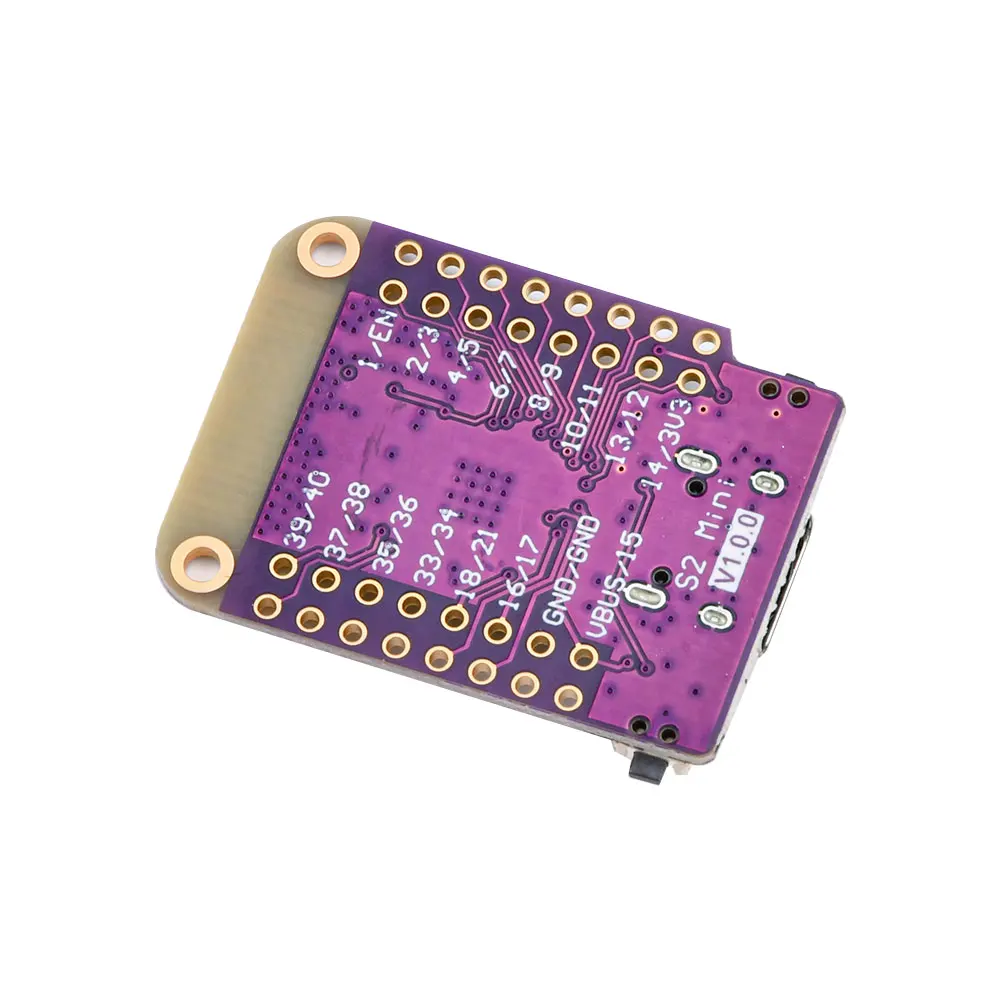 ESP32 S2 Mini WiFi Board Based ESP32-S2FN4R2 ESP32-S2 4MB Flash Type-C Connect Compatible with MicroPython