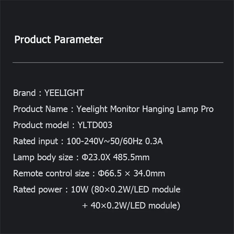 YEELIGHT شريط الشاشة برو الذكية الكمبيوتر الشخصي USB مراقبة تعليق ضوء حماية العين إضاءة RGB ل مي الرئيسية جوجل اليكسا التحكم في التطبيق - 6