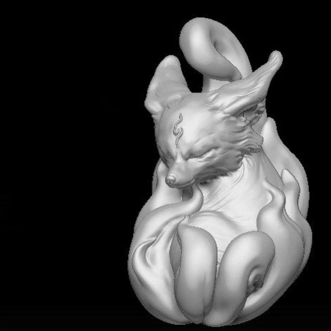 

Девятихвостая подвеска с лисой Подвеска с лисой Пара Индивидуальная игра Анимация Окружающая модная тенденция Темперамент