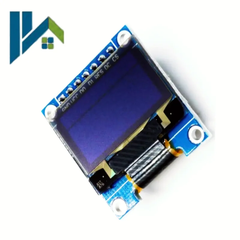 0.96 Inch OLED Display Module 4‑Pin I2C IIC Communication 128*64 Resolution White / Blue / Yellow‑Blue Color Screen for Arduino
