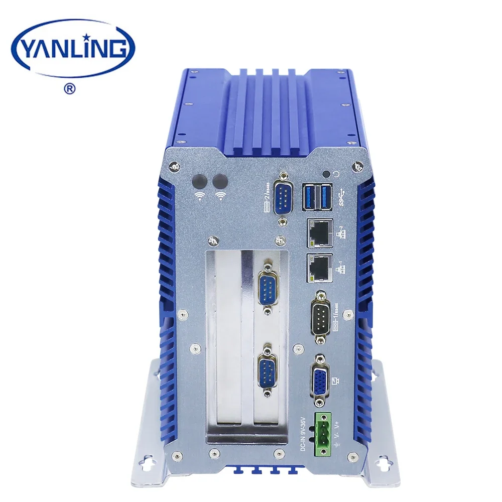 Hot Sale Professional Mini Industrial PC with 2 External PCI Express Slots Automation Control Embedded Computer in Stock