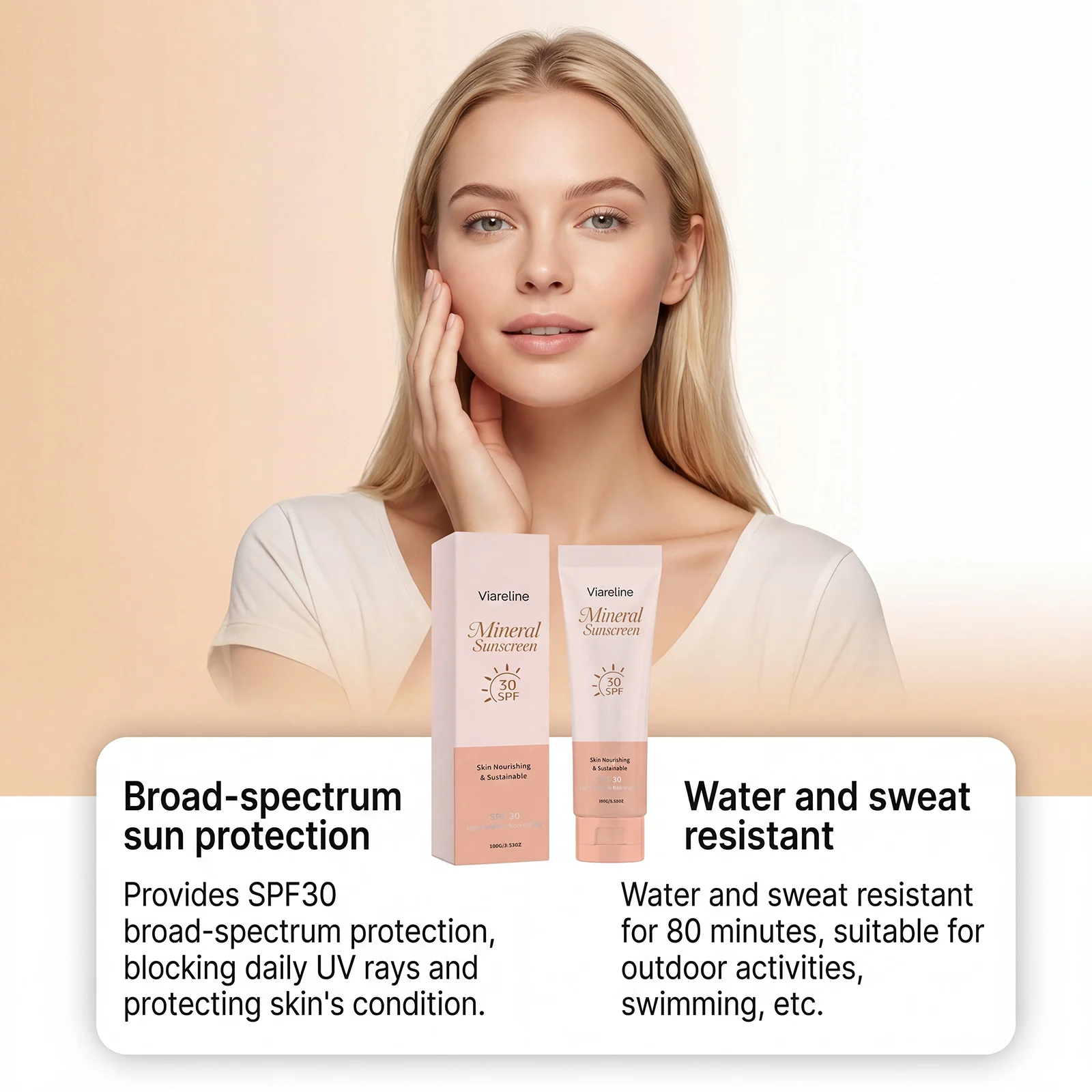 واقي شمس معدني واسع الطيف، مرط - مراجعة Physical Sunscreen Mineral وسعره