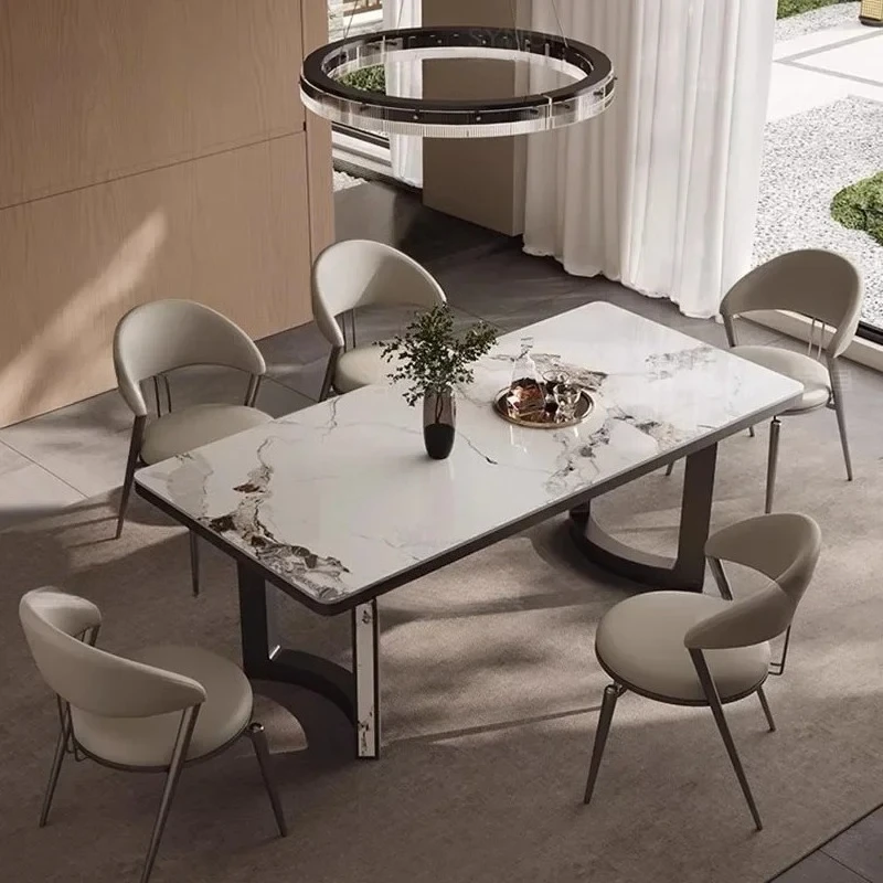 Modern Dining Table High-quality Nordic Mechanism Organiser Living Room Furniture