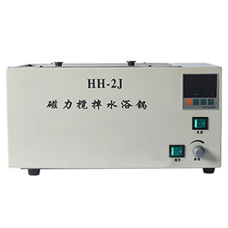 

2/4 Holes Electro-thermal Constant Temperature Magnetic Stirring 220V Water Bath Oil bath Stainless Steel Laboratory Equipment