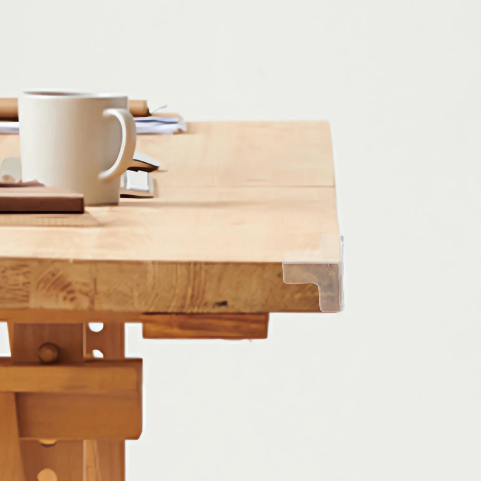 16Pcs Clear Corner Guards for Furniture Strong Adhesive Bumpers Protection for Table Desk Chair Edges Home Safety Use