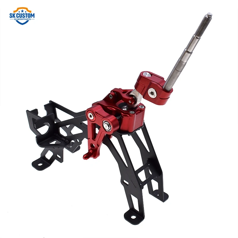 For Honda 2016 To 2021 Civic FK7 FK8 FC1 Red Racing Aluminum Short Shifter Boxes