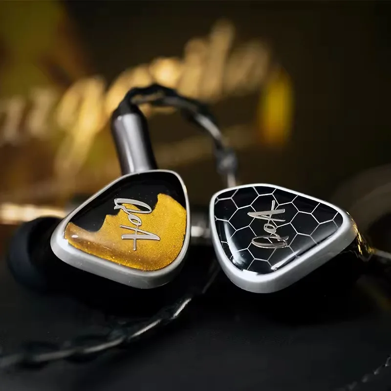 

Kinera QOA Margarita 1BA+1DD+2 Sonion Electrostatic IEMs Hifi In-Ear Wired Earphone with 0.78mm 2Pin for Audiophile